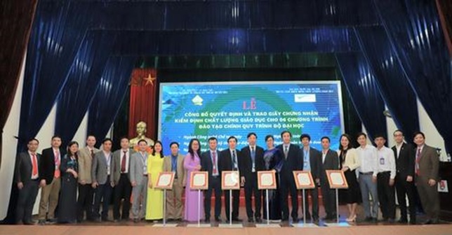 Trường Đại học SPKT Hưng Yên: 6 chương trình đào tạo đạt Chứng nhận kiểm định chất lượng giáo dục